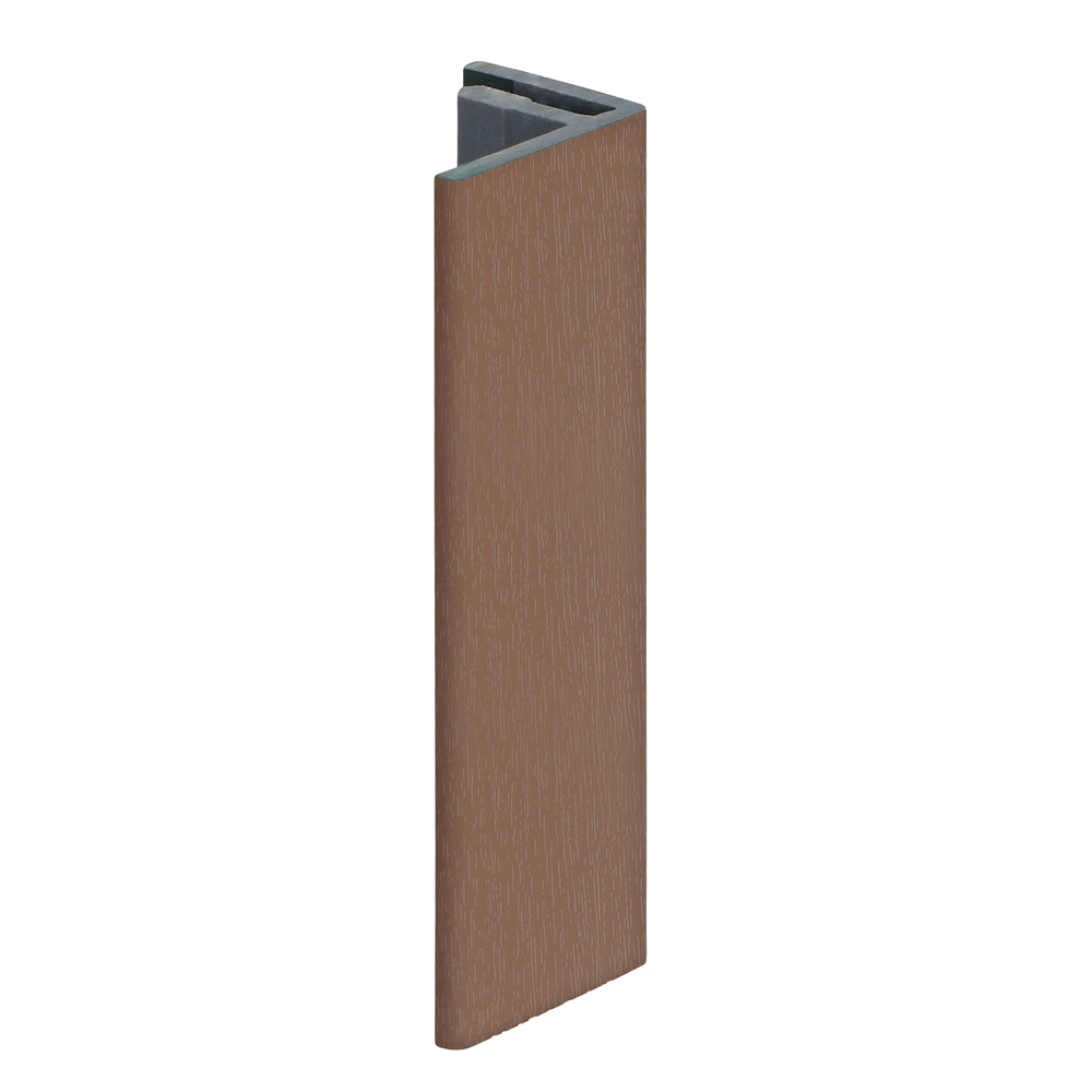 Heering Eindprofiel 17mm Keralit bruingrijs classic 4000