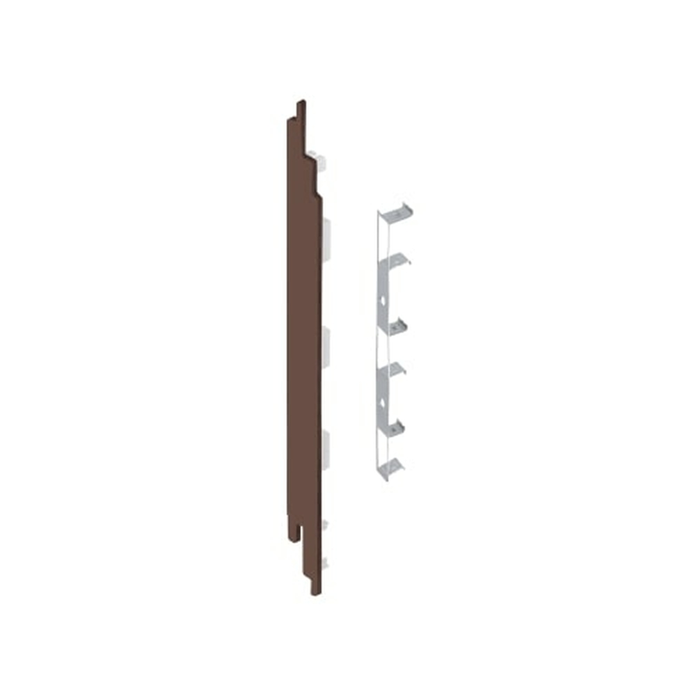 Heering Eindkap+connector li v 2819 brn eik mod eik houtstr