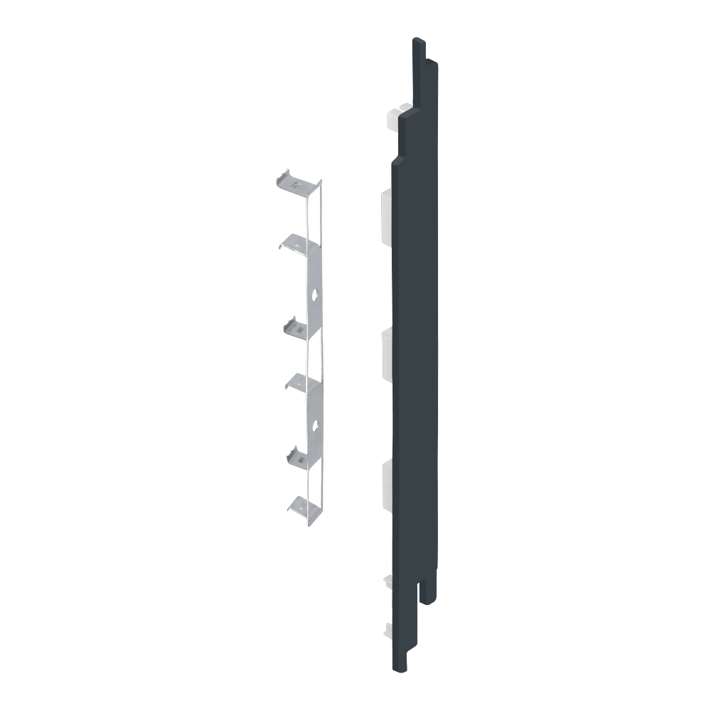 Eindkap+connector rechts voor 2819 mon.blauw cla nerf 5 st