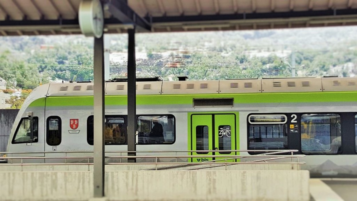 Travelling on The LÖTSCHBERGER Trains