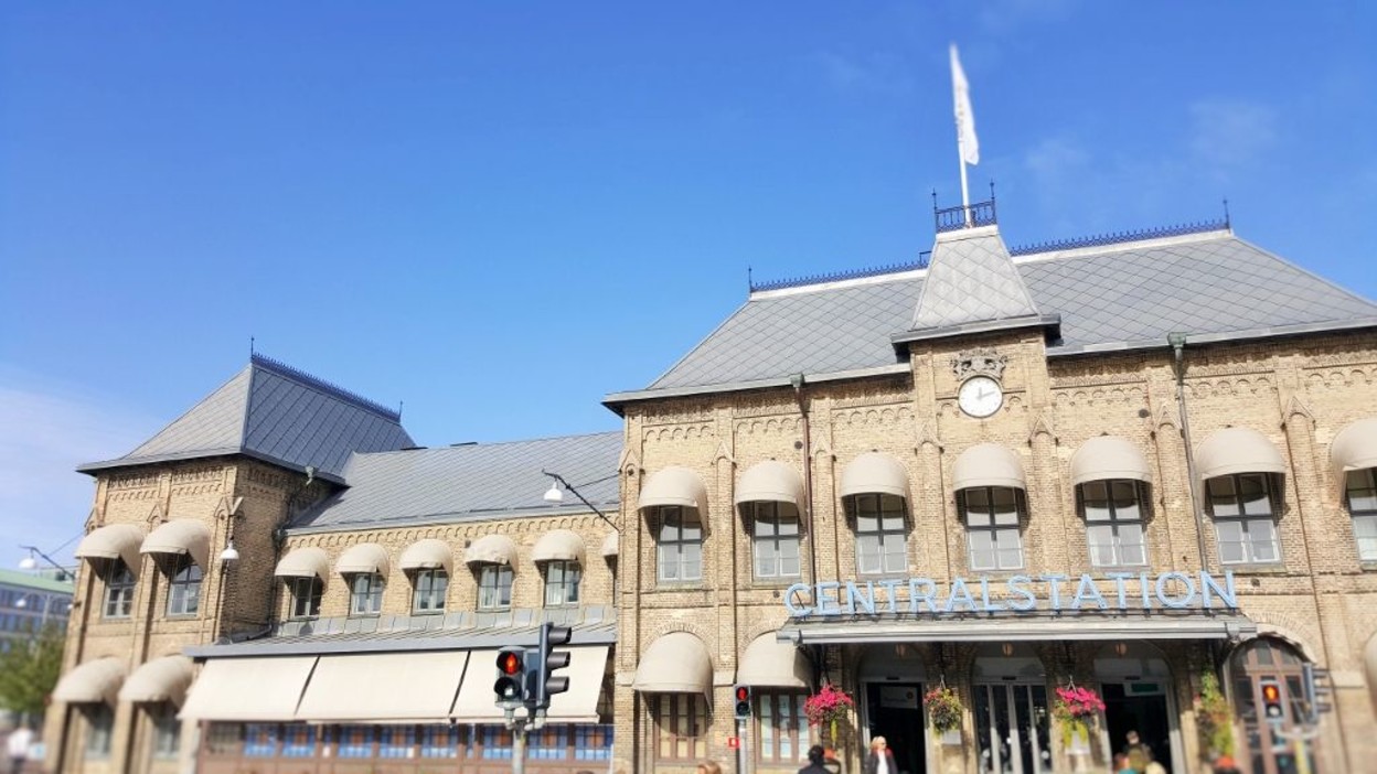 Exterior view of Göteborg Central station