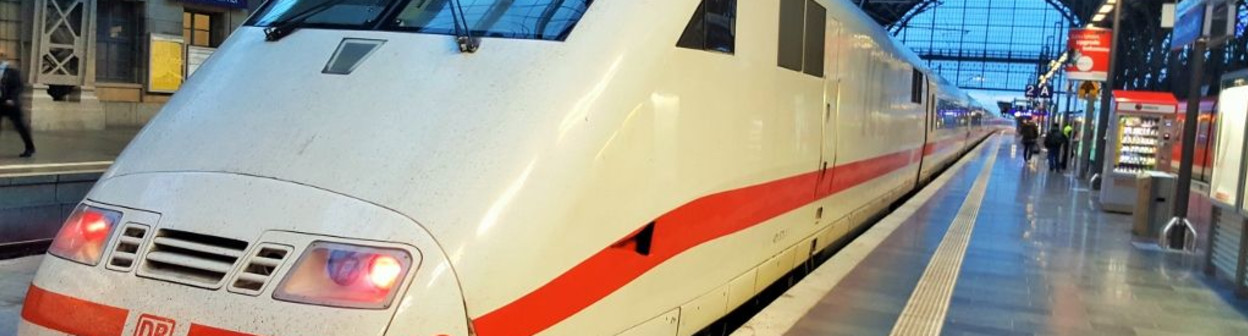 front end of an ICE 1 train
