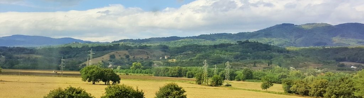 Heading south from Firenze