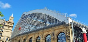 The beautiful frontage of Liverpool Lime Street as constructed in 1879