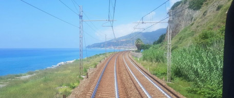 On the train from Rome and Naples to Sicily