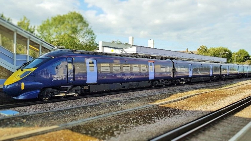 A Javelin train operated by Southeastern