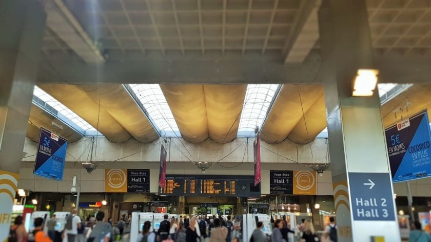 The Departure Hall 1 - looking towards the main concourse