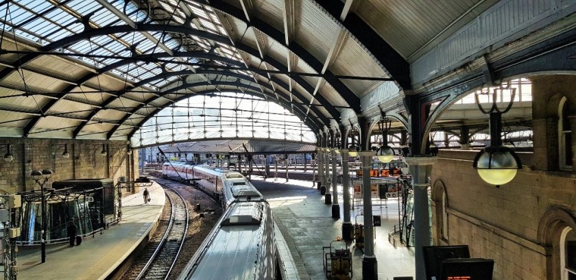 using the main railway station in newcastle