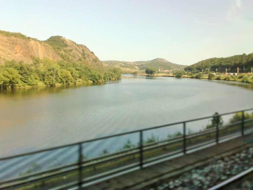 Between Prague and Decin