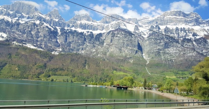 The shore of the Walensee