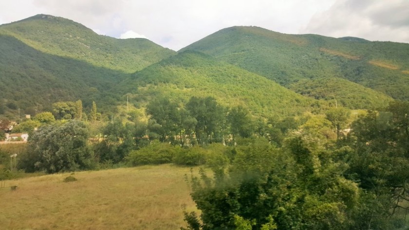 Between Foligno and Ancona