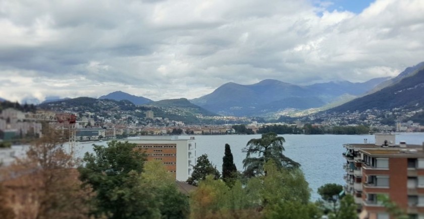 Passing through Lugano