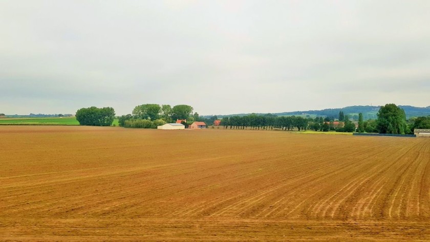 Typical scenery between the tunnel and Lille