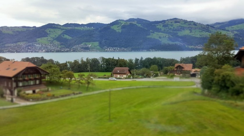 Looking towards Lake Thun