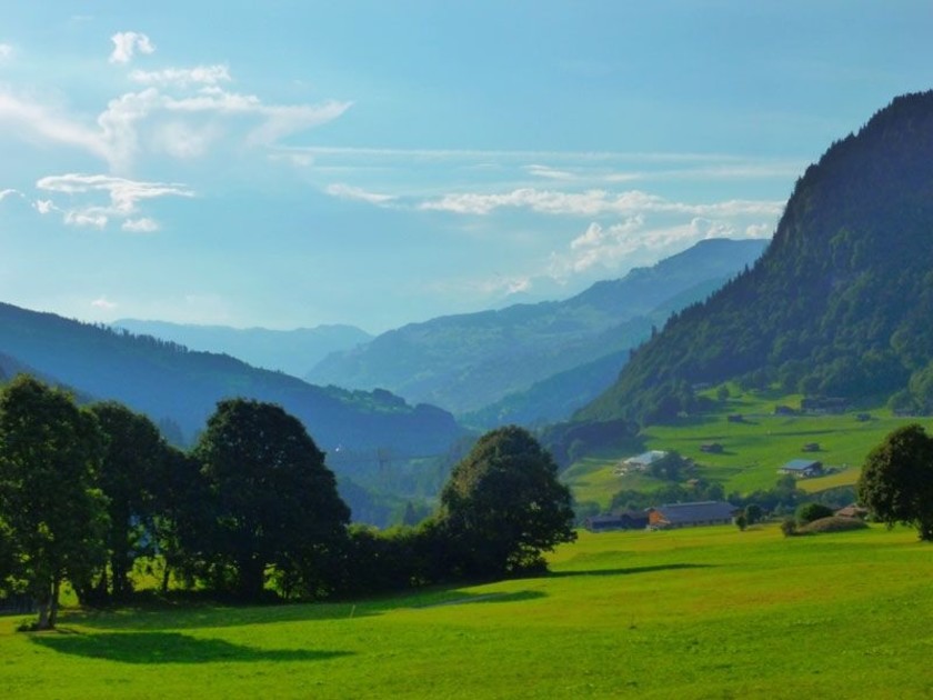 Between Landquart and Klosters