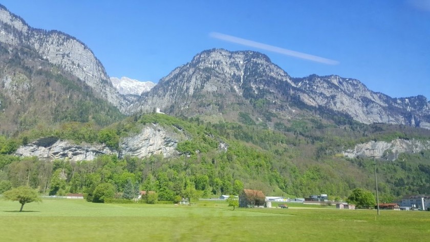 Between Sargans and Landquart