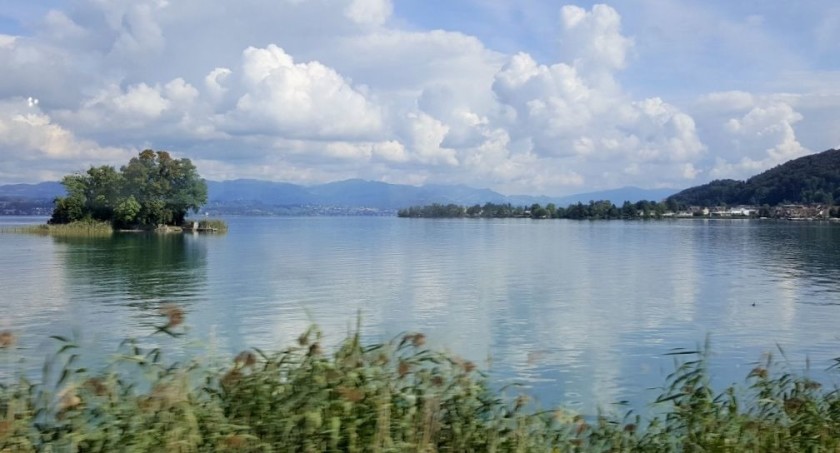 Along the shore of Lake Zurich