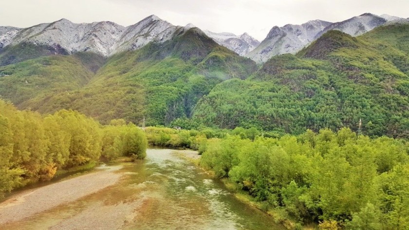 Heading south away from The Simplon Tunnel