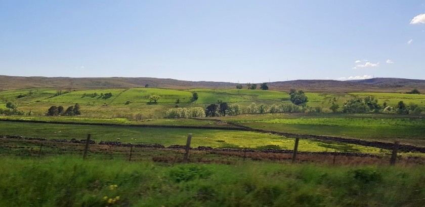 This views is on the left looking towards The Lake District