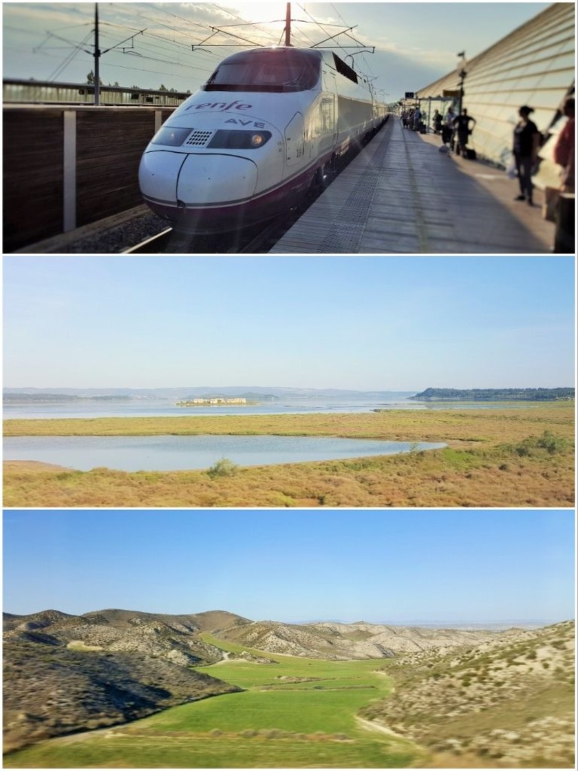 Taking the direct train between Marseille and Madrid