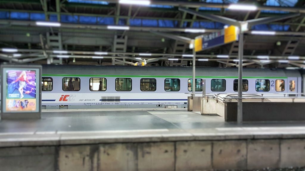 One of the Polish coaches that can be used on Berlin - Warszawa Express trains