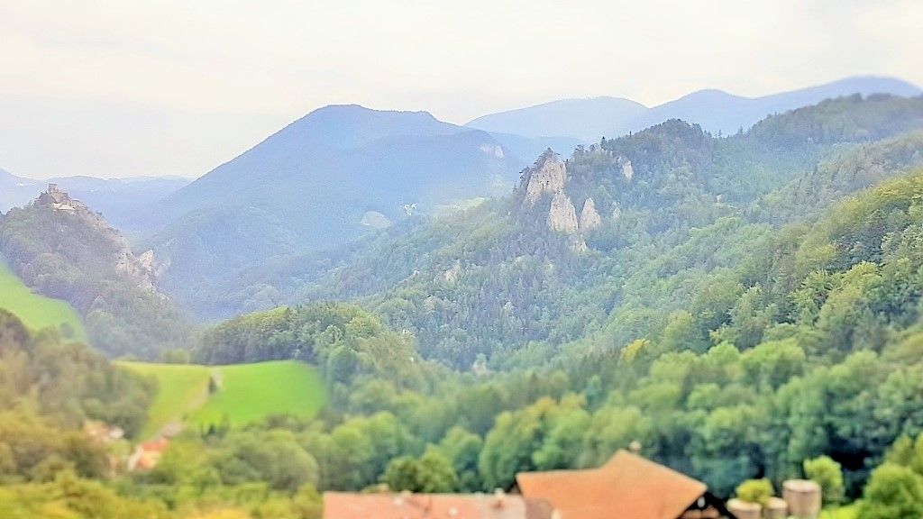 On the train to Wien from Ljubljana