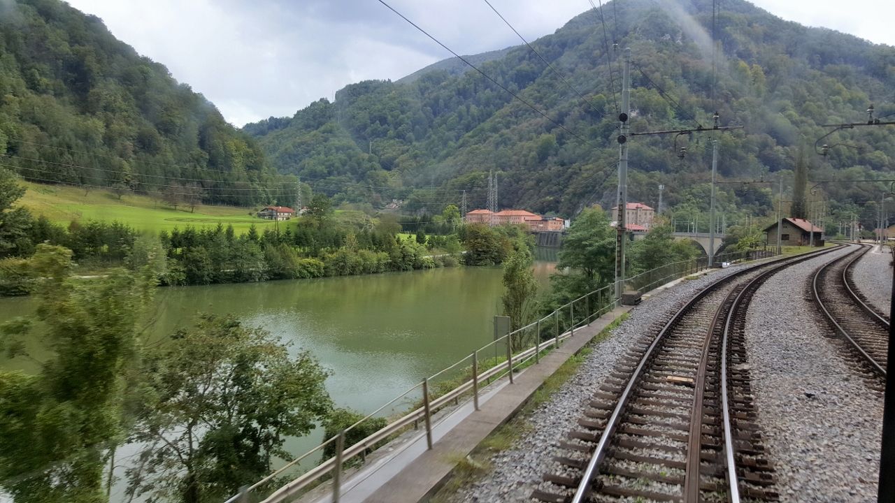 On the Zagreb to Vienna train