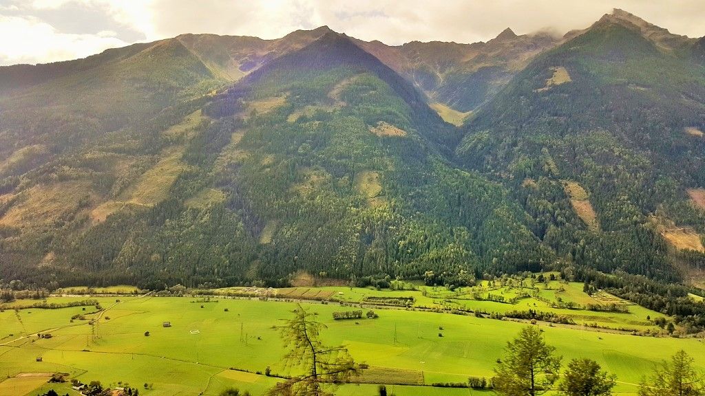 Departing Spittal on the wonderful train journey from Salzburg to Zagreb