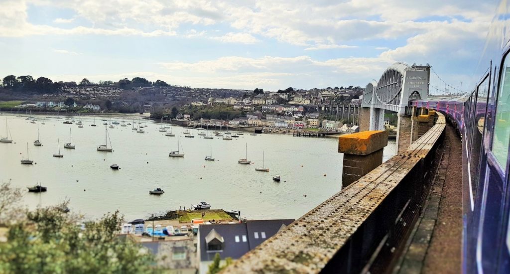 Crossing The Royal Albert Bridge