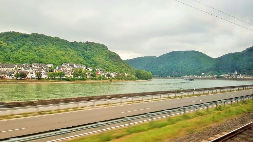 The stunning train journey between Koblenz and Bingen