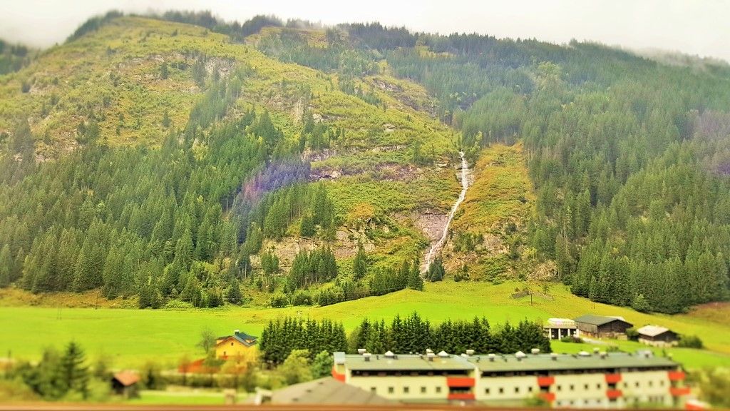On the Cologne to Klagenfurt train journey