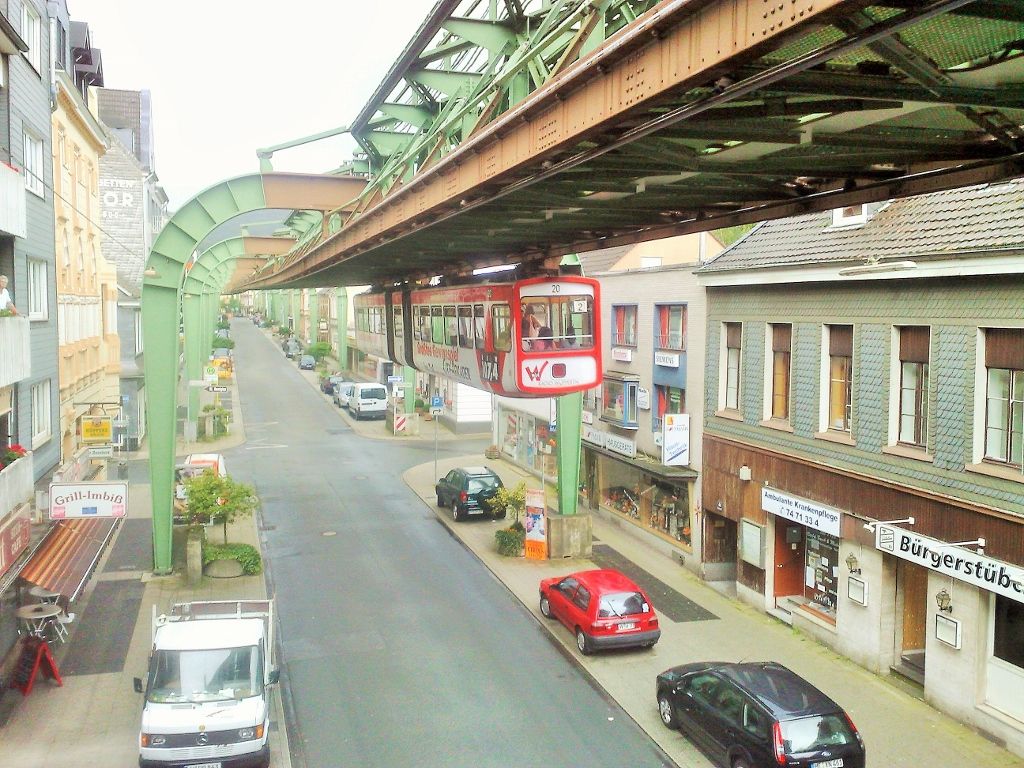 Take a ride on the Schwebebahn while on holiday in Cologne