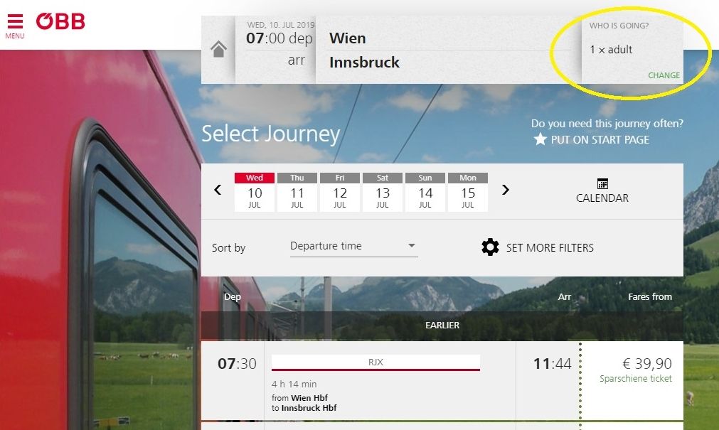 How to take a bike on a journey by Railjet in Austria