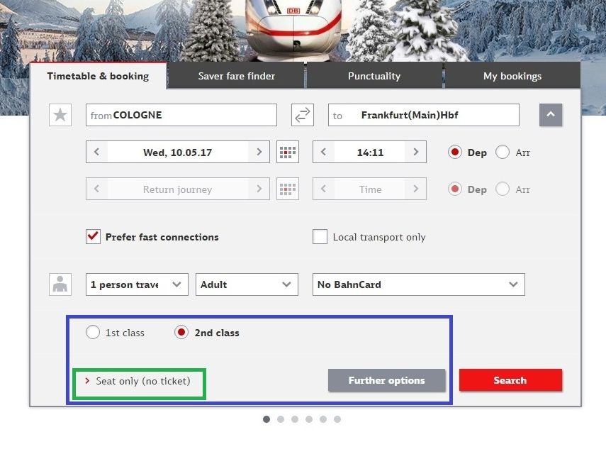 How to Book Tickets on the DB Website