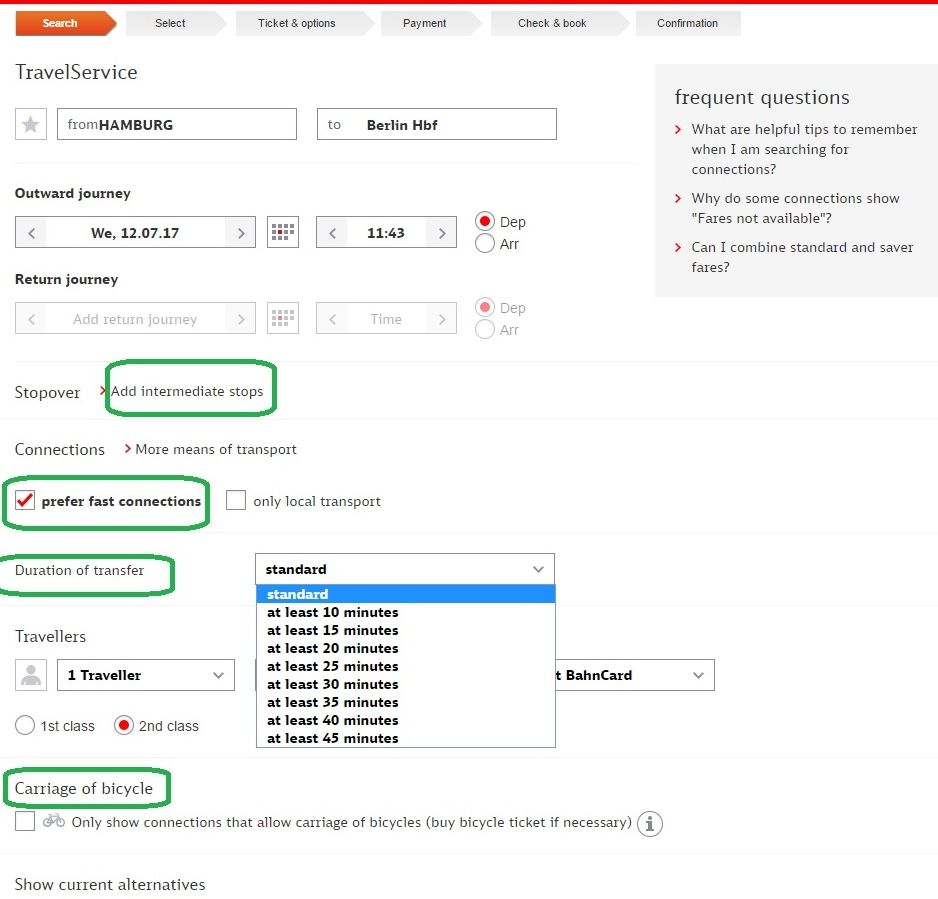 How to Book Tickets on the DB Website