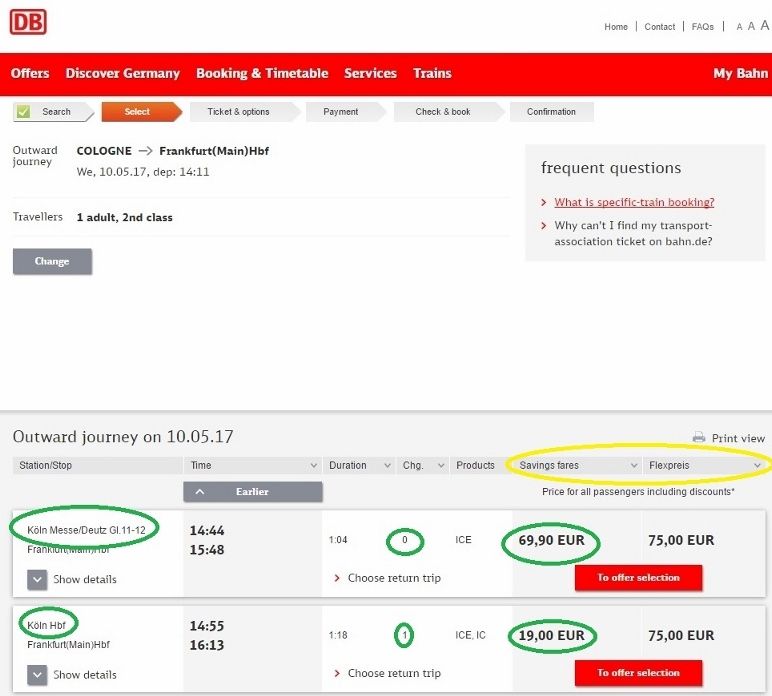 How to Book Tickets on the DB Website