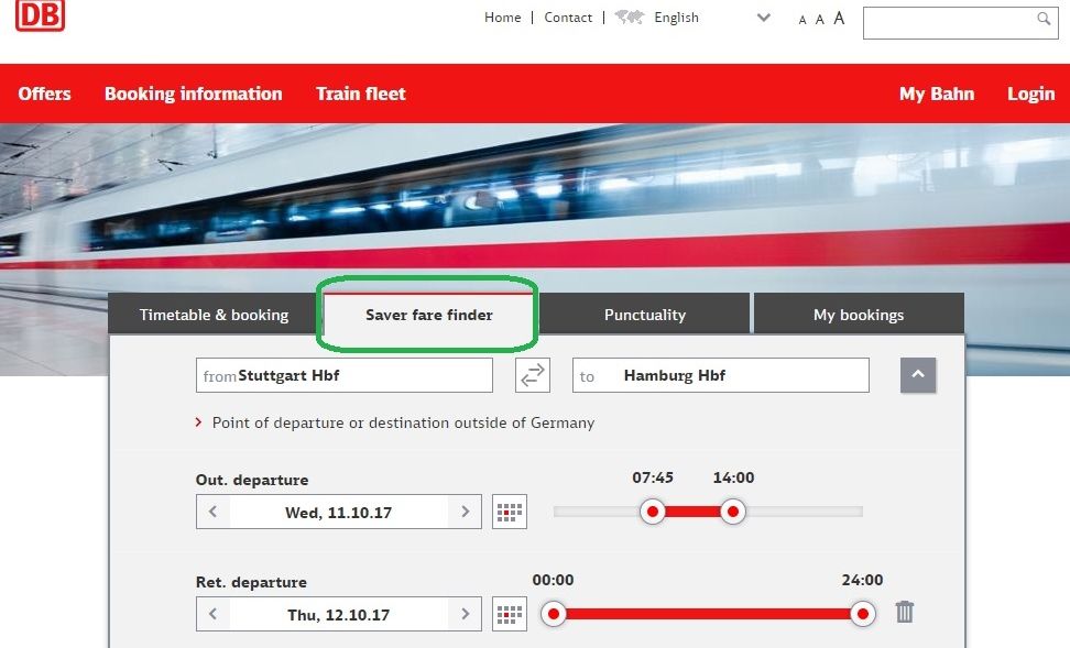 How to Book Tickets on the DB Website