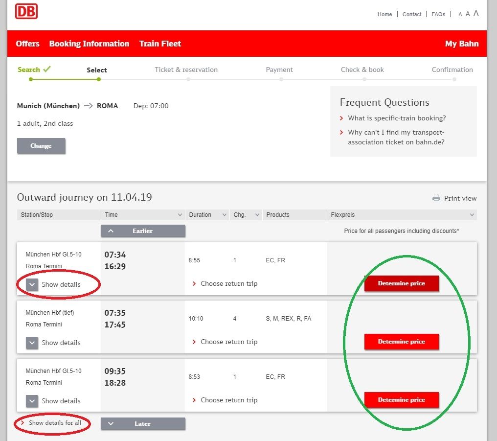How to Book Tickets on the DB site ShowMeTheJourney