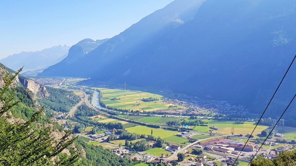 A highlight of the journey by the Mont Blanc Express