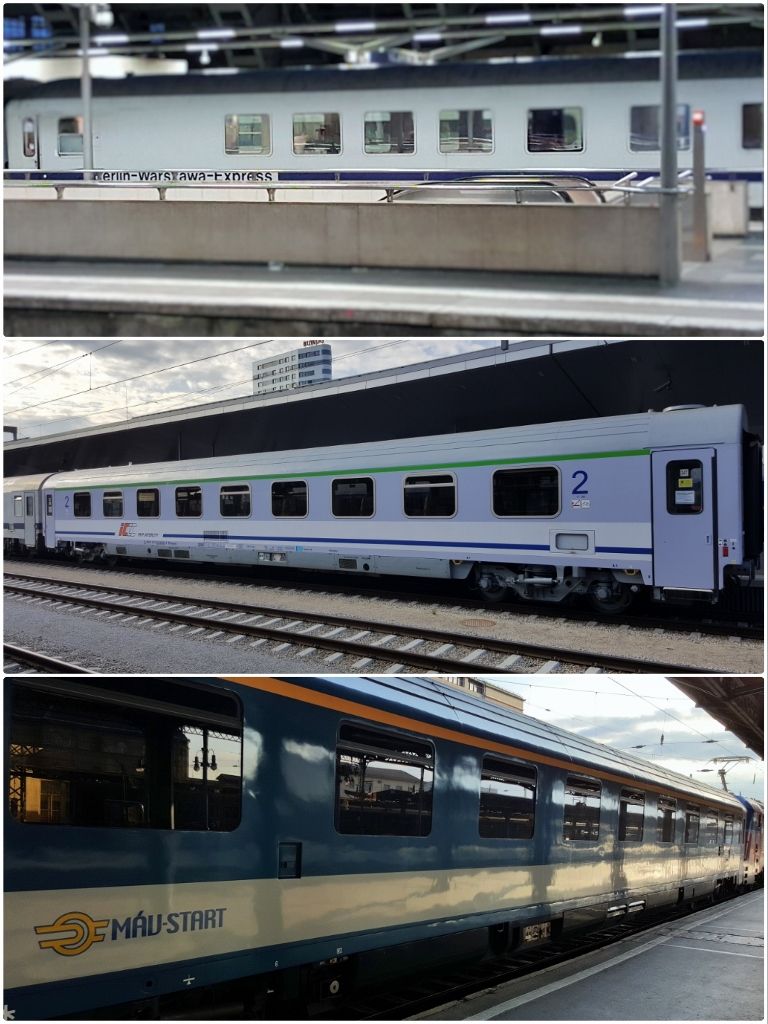 Trains from Poland