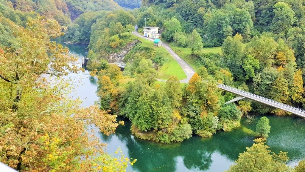 Taking the Centovali Express from Italy to Switzerland