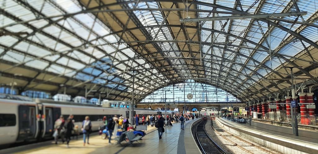 The newly restored Liverpool Lime Street station has never looked finer