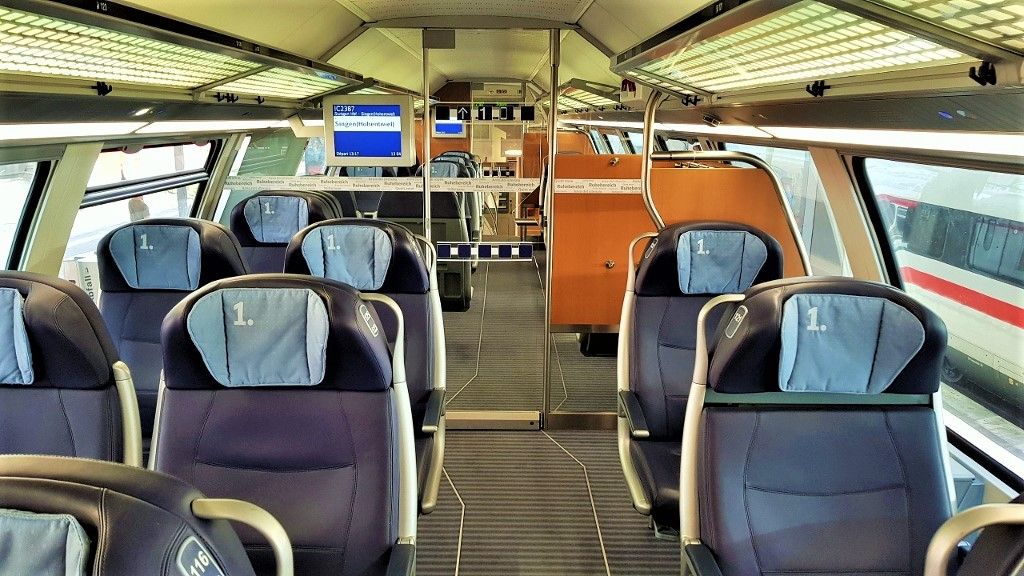 1st class rail travel