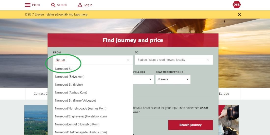 How To Book Tickets on the DSB site ShowMeTheJourney