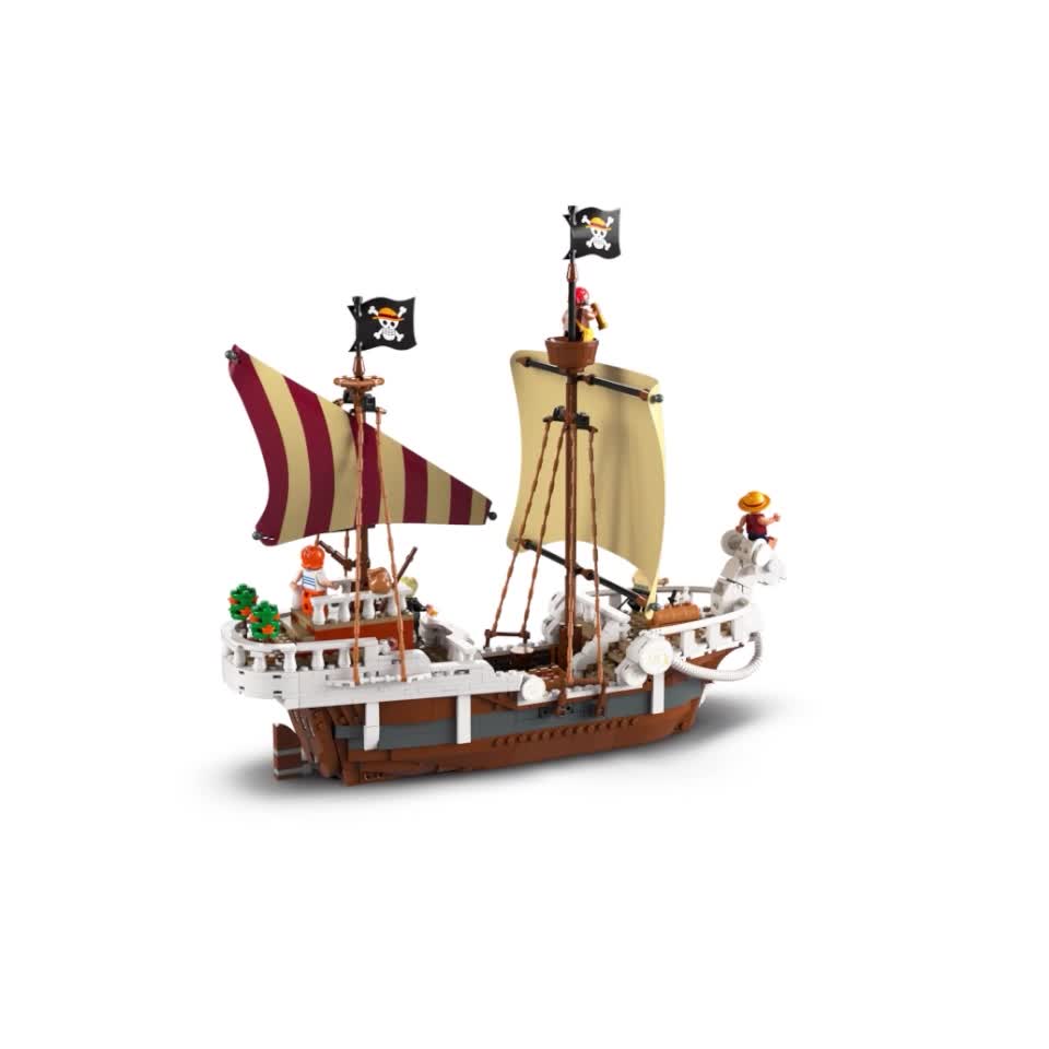 LEGO One Piece 75639 The Going Merry Pirate Ship Set Smyths Toys