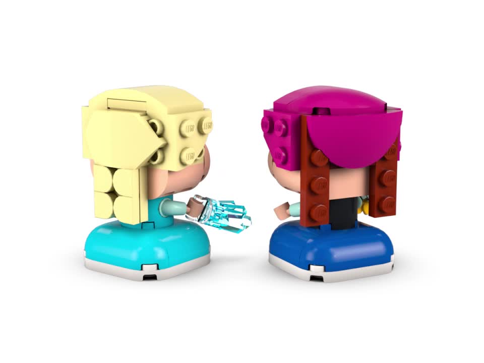 sayyセット LEGO Disney Princess 43284 De Mini-prinsessen Anna en Elsa Set