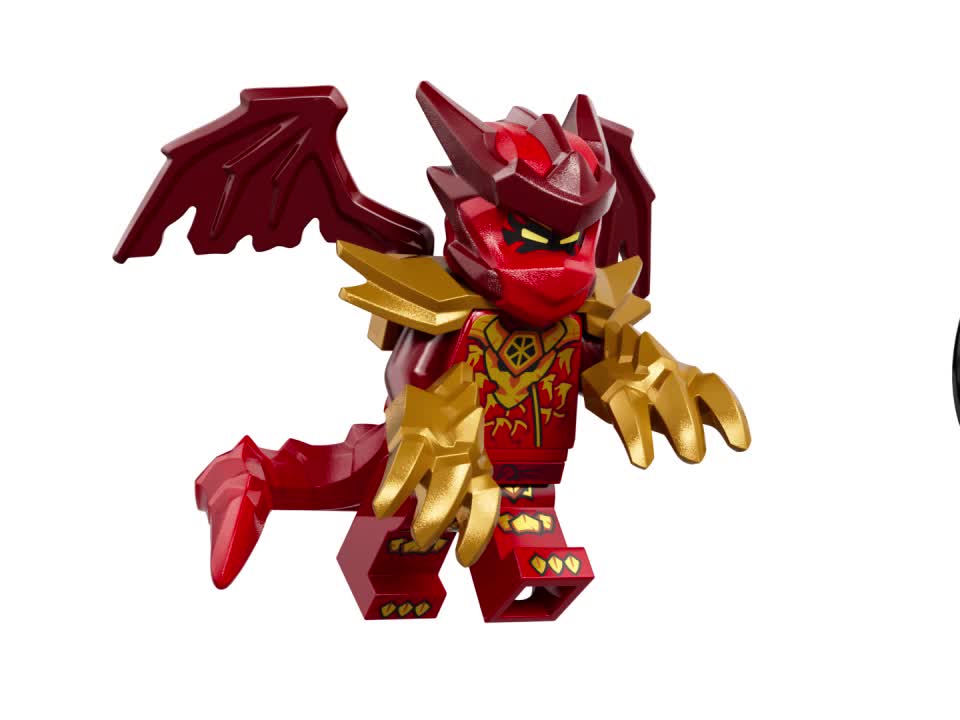 LEGO NINJAGO 71863 Zilvar auf seinem Drachentier Grimtak | Smyths