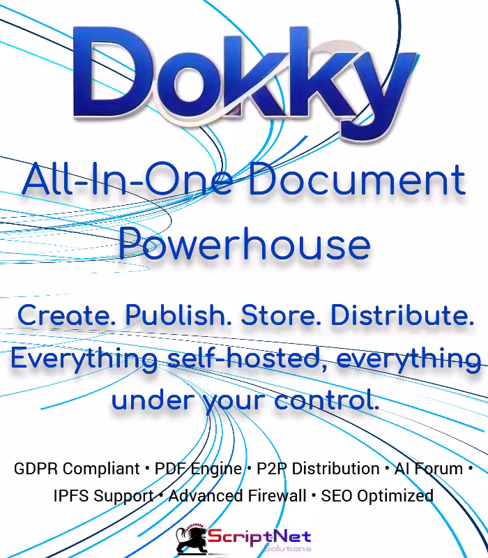 Dokky Suite - Decentralized PHP Platform