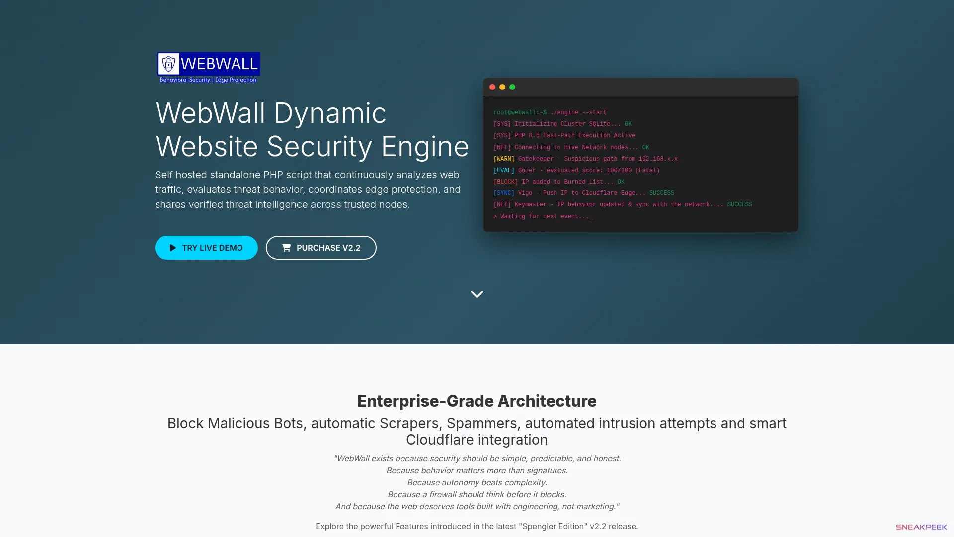 WebWall Live Demo