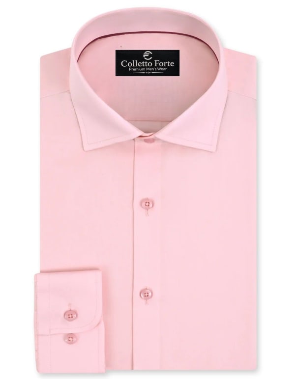 Classic Pink Men's Formal Shirt image
